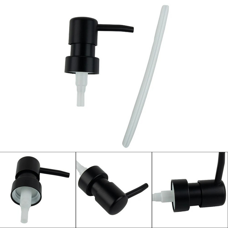 Pompă dozator de săpun Flacon de loțiune Pompă de săpun de schimb Borcane Duză de presare 28 Filet pentru majoritatea pompelor de lichid