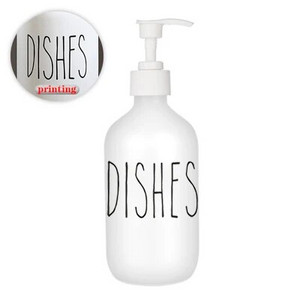 Dozator de săpun, 500 ml, flacon de șampon și gel de duș, reîncărcabil, dozator de loțiune de mare capacitate, accesorii pentru baie