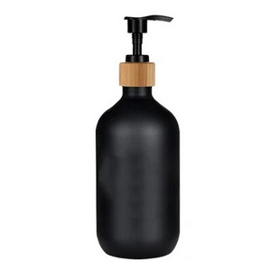 Dozator de săpun, 500 ml, flacon de șampon și gel de duș, reîncărcabil, dozator de loțiune de mare capacitate, accesorii pentru baie