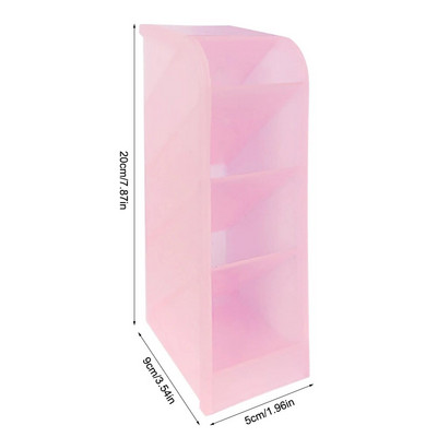 Rašomasis rašiklių laikiklis šepetėlio stovas Stalinis pieštukų laikiklis mokyklinėms reikmenims Kawaii raštinės reikmenų ir biuro makiažo laikymo dėžutė