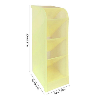 Rašomasis rašiklių laikiklis šepetėlio stovas Stalinis pieštukų laikiklis mokyklinėms reikmenims Kawaii raštinės reikmenų ir biuro makiažo laikymo dėžutė