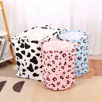 Сгъваема кошница за пране Кофа за съхранение Японска памучна ленена тъкан Водоустойчива Мръсно пране Кошница за съхранение на играчки Мръсни дрехи