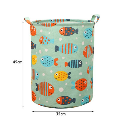 Sklopiva košara za prljavo rublje Košara za pohranu odjeće velikog kapaciteta Dječje košare za pohranu igračaka Kanta za pohranu prljave odjeće