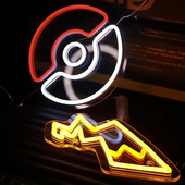 Anime LED Neon Sign Red Cloud Dimmable Gaming Neon Light USB Switch Night Neon Light for Game Room Χριστουγεννιάτικα δώρα αποκριών