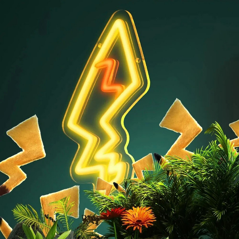 Anime LED-neoonsilt punane pilv hämardatav mänguline neoonvalgus USB-lüliti ööneoonvalgus mängutuppa jõulude Halloweeni kingitused