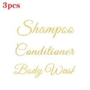 Dozator de săpun de baie de 500 ml, șampon pătrat reîncărcat, gel de duș, sticla de spălat corporal, dozator de loțiune, etichetă impermeabilă