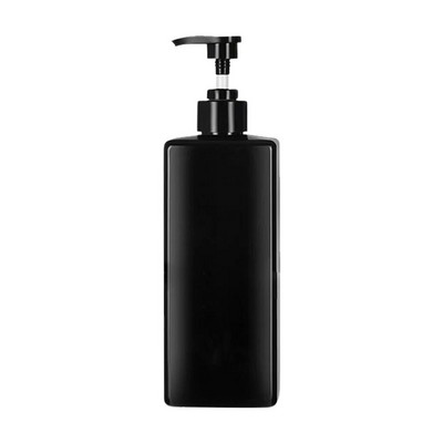 Dozator de săpun de baie de 500 ml, șampon pătrat reîncărcat, gel de duș, sticla de spălat corporal, dozator de loțiune, etichetă impermeabilă