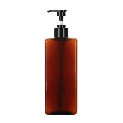 Dozator de săpun de baie de 500 ml, șampon pătrat reîncărcat, gel de duș, sticla de spălat corporal, dozator de loțiune, etichetă impermeabilă