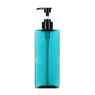 Dozator de săpun de baie de 500 ml, șampon pătrat reîncărcat, gel de duș, sticla de spălat corporal, dozator de loțiune, etichetă impermeabilă
