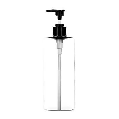 Dozator de săpun de baie de 500 ml, șampon pătrat reîncărcat, gel de duș, sticla de spălat corporal, dozator de loțiune, etichetă impermeabilă