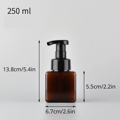 250/650ml Sticle cu dozator de săpun cu spumă Sticle goale cu spumă de săpun Reumplere Dezinfectant pentru mâini Sampon Pompă pentru loțiune Recipient lichid