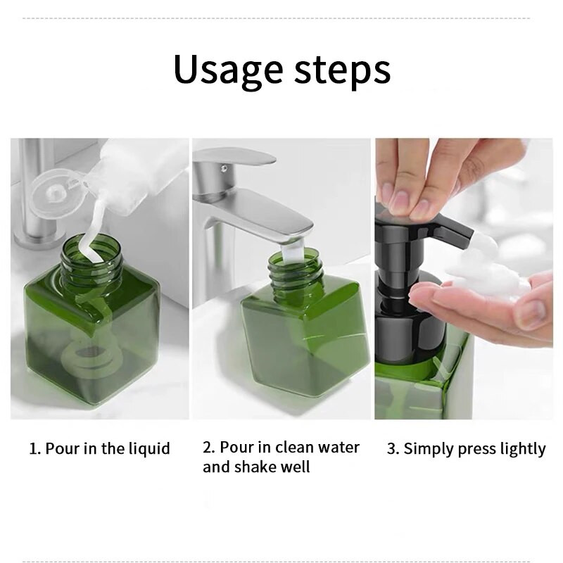 250/650ml Boce za doziranje pjene sapuna Prazna boca sapuna Pjena Punjenje za dezinfekciju ruku Šampon Losion Pumpa Spremnik za tekućinu Boca