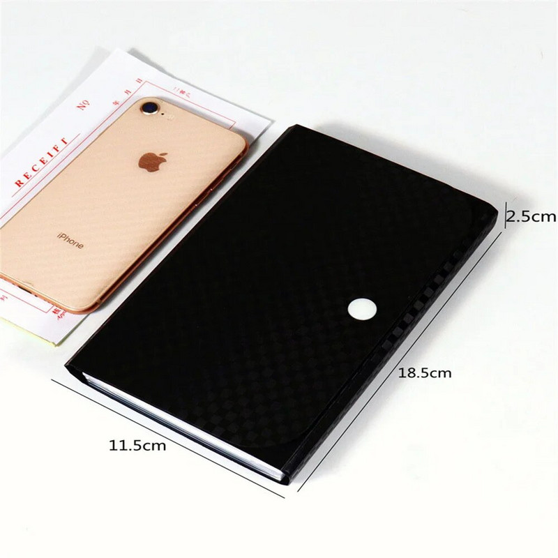 Kisméretű pénztárca nyugta mappa A6 harmonika mappa 7 rétegű 13 rétegű irattartó vízálló öntapadó index fülekkel