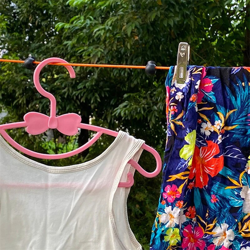 1 kom 393,7 inča podesivi konop za odjeću Prijenosni konop za odjeću za putovanja na otvorenom Prikladan konop za odjeću na otvorenom