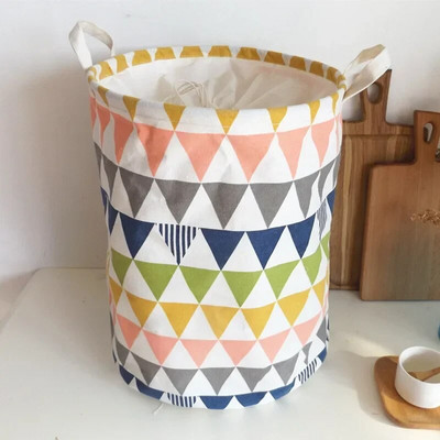 Vaikų žaislai Nešvarių drabužių laikymo krepšys Mielas animacinis filmas nešvarių skalbinių krepšelis Storas pamušalas Sulankstomas skalbinių laikymo namuose klipas