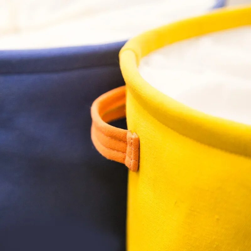 Vaikų žaislai Nešvarių drabužių laikymo krepšys Mielas animacinis filmas nešvarių skalbinių krepšelis Storas pamušalas Sulankstomas skalbinių laikymo namuose klipas