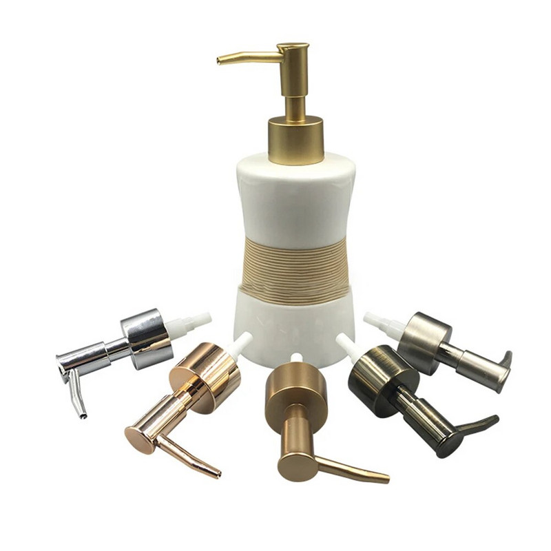 Muilo dozatoriaus siurblys Muilo butelis paukščių galvutės pakeitimo muilo pompos stiklainiai, tinka 28 dantų sriegiams, standartiniams daugumai skysčių siurblių galvučių