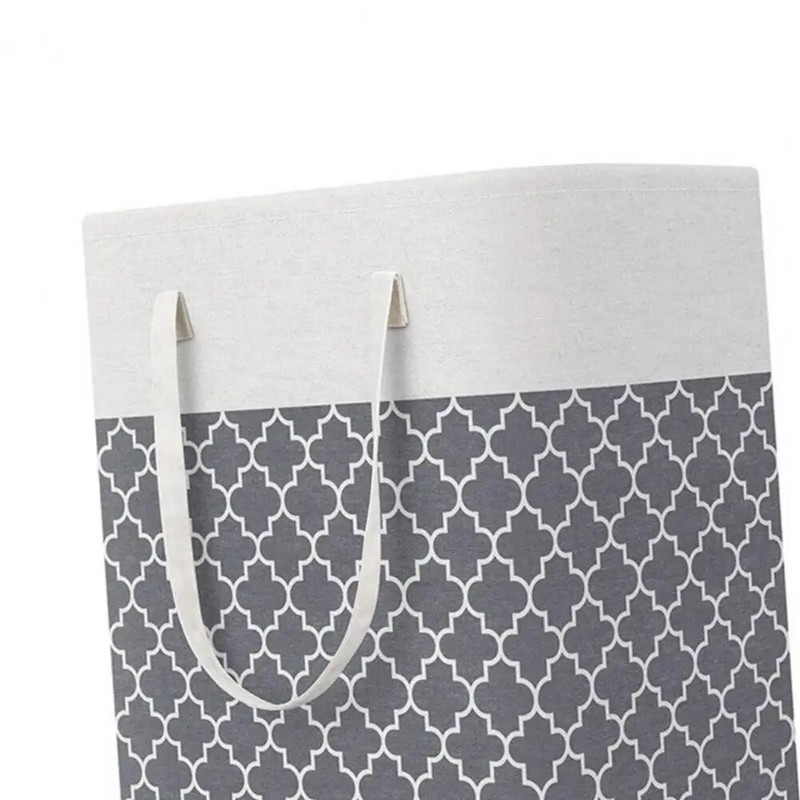 Košara za rublje velikog kapaciteta, sklopiva, vodootporna, duge, ojačane ručke, kućanska torba za pohranu rublja za dom