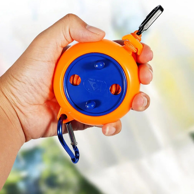 12M ištraukiama skalbinių linija plastikinė skalbimo linija Tiekiama jungiamosios detalės Vidaus lauko stovyklavimui Nešiojamos drabužių linijos skalbinių vėdinimo tvirtinimas