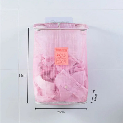 Kućanska zidna košara za rublje Košara za prljavo rublje Sklopive dječje igračke Organizatori za razvrstavanje Košara za pohranu odjeće