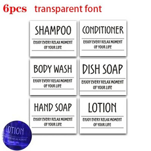 3db fürdőszobai sampon szappanadagoló palack, nagy kapacitású 300/500 ml-es prés típusú lotion üres palack