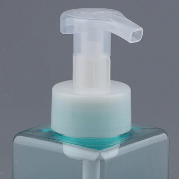 250ml / 450ml Μπουκάλι τύπου αφρού πλυσίματος χεριών για ταξίδι Πλαστικό διαφανές κενό υγρό αφρό αφρόλουτρο μπουκάλι ψεκασμού κεφαλής
