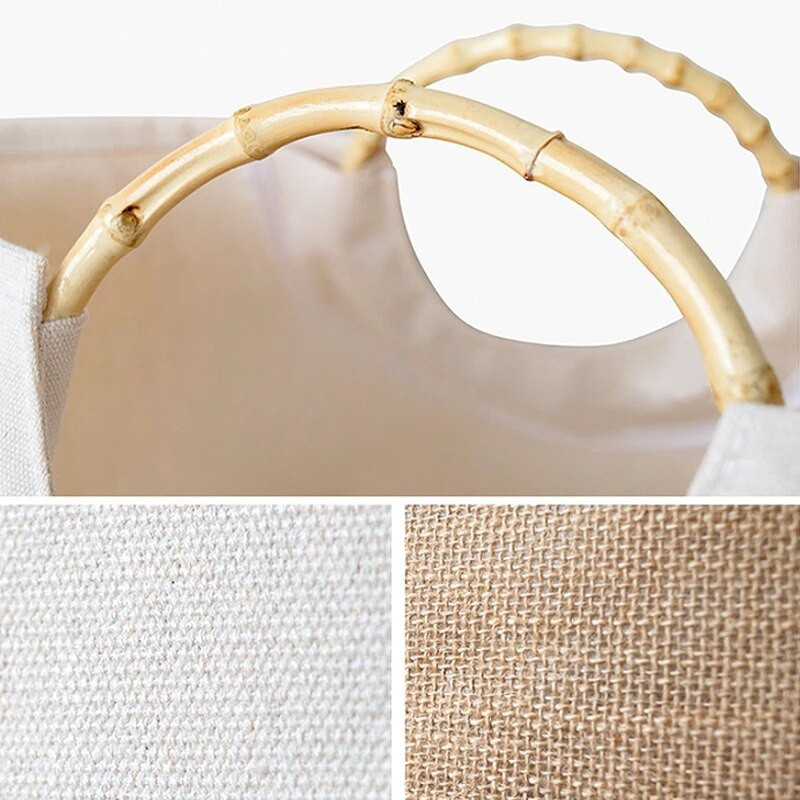 Košara za rublje velikog kapaciteta Prljava odjeća Sklopivi organizator Ručka Vreća za rublje Ručne torbice Dječje igračke Kanta za pohranu sitnica