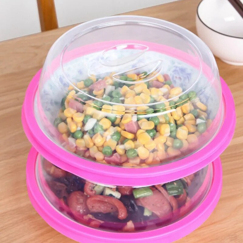 Skaidrus silikoninis maisto saugojimo dangtelis dubuo sukraunamas šaldytuvas šviežiai išlaikomas lėkštės dangtis virtuvės mikrobangų krosnelės laikymo dangtis