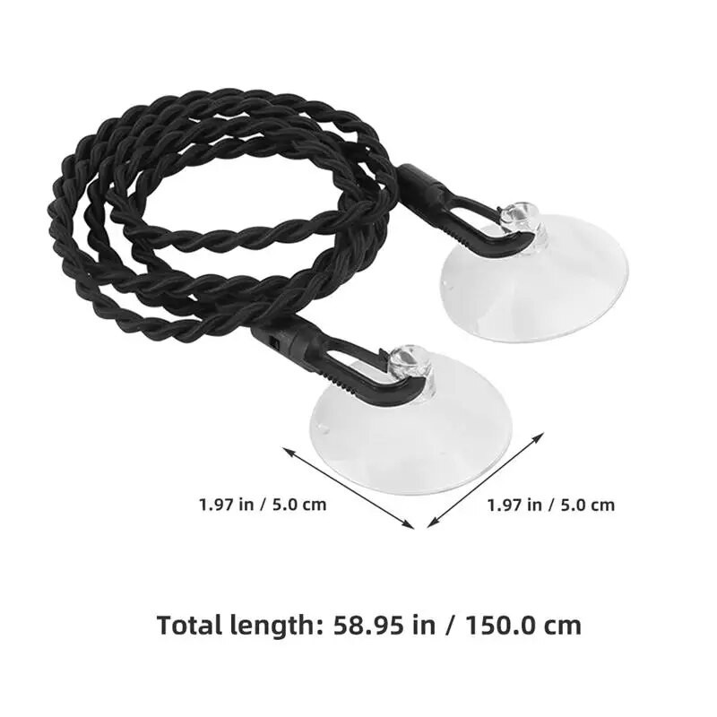 Lauko drabužių virvė Lengvi siurbtukai Drabužiai Skalbiniai Vidiniai Elastinis Virvelė Įtraukiamas Stovyklavietė Kelionės Skalbinių Džiovinimo Virvė