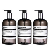 Sampon balzsam testápoló adagoló palackok zuhanyszivattyús adagolóhoz Üres flakon újratölthető fürdőszobai szappan tartály