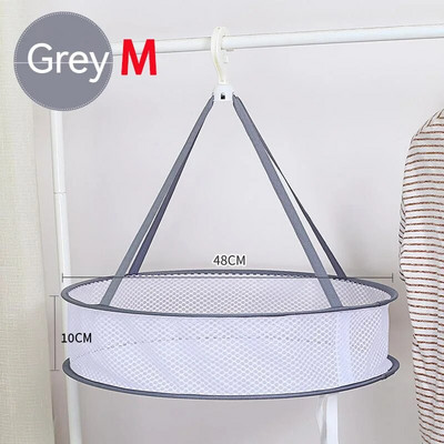 1/2 sluoksnio džiovinimo tinklelis džiovinimo krepšelis buitiniai sulankstomi drabužiai tinklinis megztinis Palaidinė nuo deformacijos žolelių džiovinimo lentyna