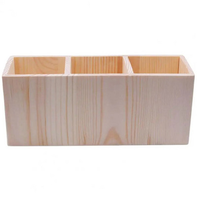 Patvarus rašiklio laikiklis Tvirta pieštukų laikymo dėžutė Didelės talpos nedažytos trintuko liniuotės pieštukų laikymo dėžutė