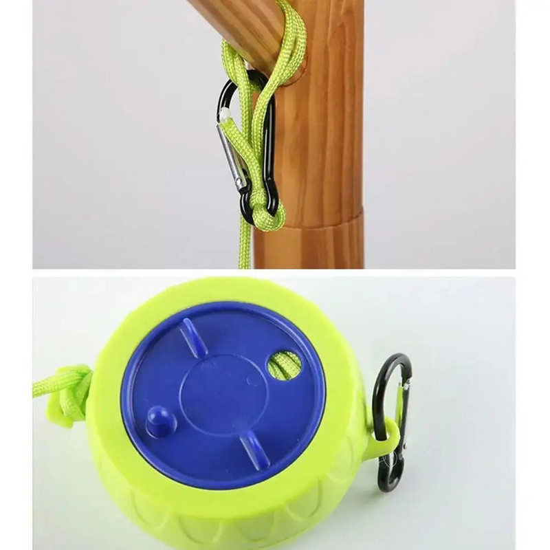 Ištraukiama skalbimo linija, plastikinė skalbimo linija tiekiama viduje, lauko drabužių juosta, nešiojama furnitūra Camping Airer Fix skalbykla