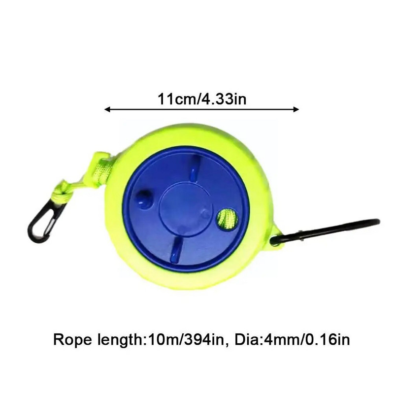 Ištraukiama skalbimo linija, plastikinė skalbimo linija tiekiama viduje, lauko drabužių juosta, nešiojama furnitūra Camping Airer Fix skalbykla