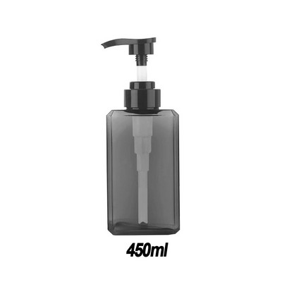 Distribuitor de săpun reîncărcat pătrat din plastic, șampon, loțiune de corp, pompă de dozator de săpun pentru vase, sticla pentru bucătărie, baie