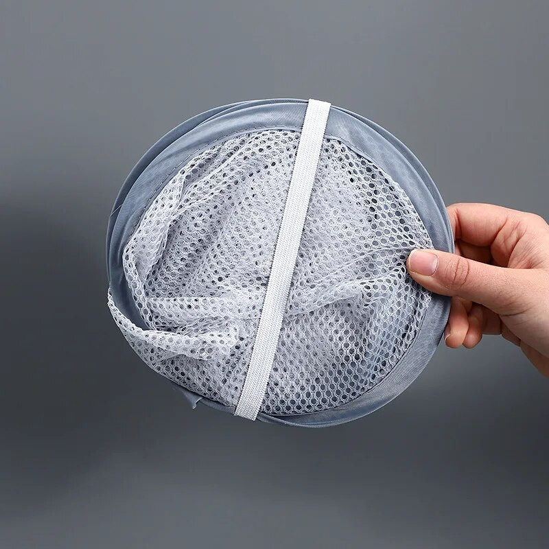 Kokkupandav Hoiu Pesukorv Korraldaja Määrdunud riided Võrkkott Majapidamine Seinale kinnitatav vannitoariided Rippuvad korvid Kopp