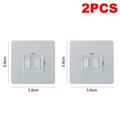 Öntapadó fürdőszobai sampon tároló állványok Műanyag polc Tárolás Szervezeti polcok Tartótartó