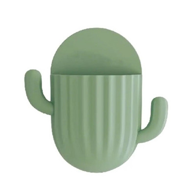 Polica za odvod u kućanstvu Zidni bešavni samoljepljivi organizator za brijanje Držač četkice za zube Stalak za pohranu Kuka za kaktus