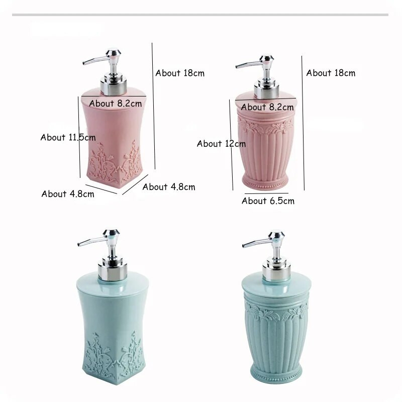 400 ml-es folyékony szappanadagoló pumpa fürdőszobai tusfürdő sampon tartály nyomópalackok kézi szappanadagoló konyhai mosogatóhoz