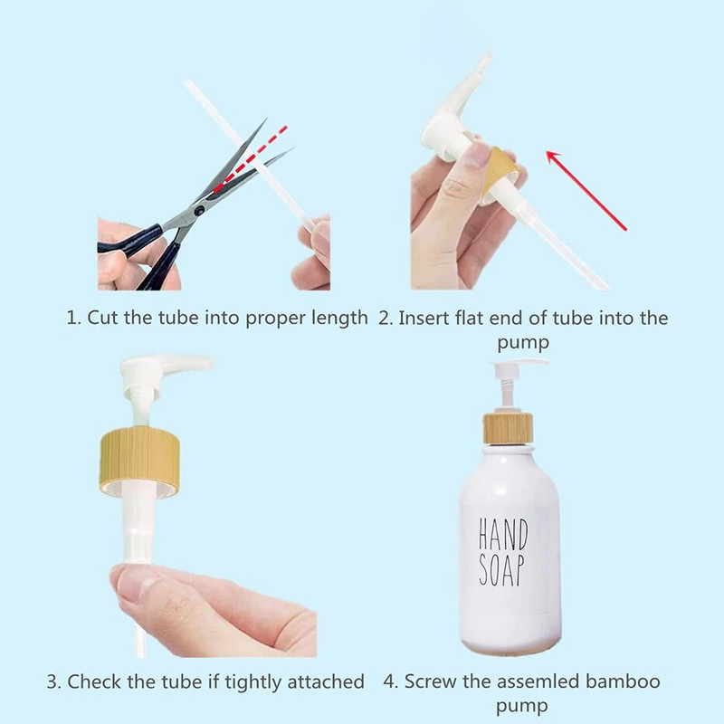 Pumpe za dozator sapuna Univerzalni prikladni dozatori 28/410 Zamjena za sapun za suđe, šampon za losione, zamjene staklenih plastičnih boca