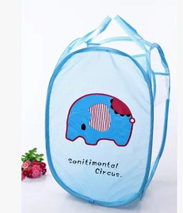 Sklopiva košara za pohranu rublja Kućanska torba za prljavu odjeću Lagana mrežasta najlonska mreža u boji Košara za rublje Organizacija sitnica