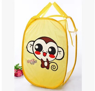 Sklopiva košara za pohranu rublja Kućanska torba za prljavu odjeću Lagana mrežasta najlonska mreža u boji Košara za rublje Organizacija sitnica