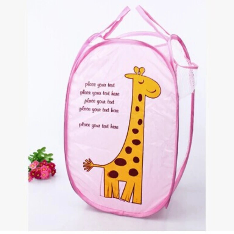 Sklopiva košara za pohranu rublja Kućanska torba za prljavu odjeću Lagana mrežasta najlonska mreža u boji Košara za rublje Organizacija sitnica