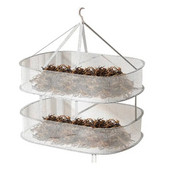 Плоска поставка за сушене Поставка за сушене на мрежест плосък пуловер за сушене Преносима окачена поставка за пране за тениска Бански костюм Пуловер Деликатни