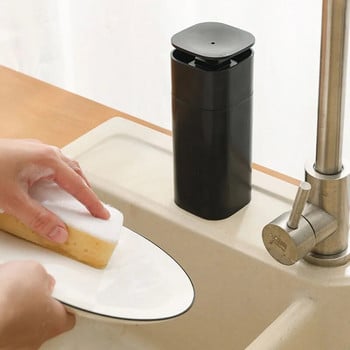 Δοχείο σαπουνιού για πάγκο νιπτήρα μπάνιου Κουζίνα Πιέζοντας Χέρια Πλύσιμο Σαπουνιού Δοχείο αποθήκευσης Μπουκάλι καλλυντικών σαμπουάν
