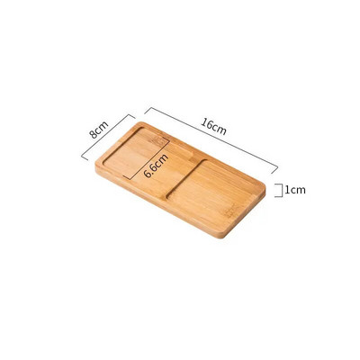 Medinis muilo dozatoriaus dėklas praustuvių laikiklis apvalus kvadratinis papuošalų stalviršio laikymo padėklas Vonios kambario organizatorius fotografijos reikmenys