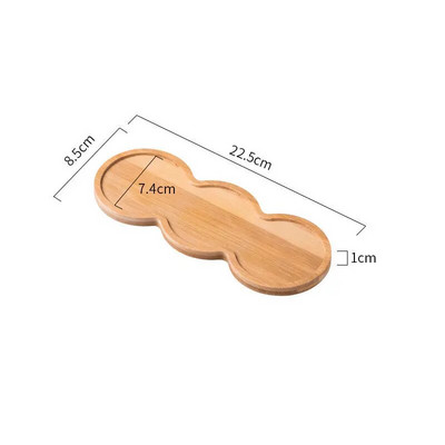 Medinis muilo dozatoriaus dėklas praustuvių laikiklis apvalus kvadratinis papuošalų stalviršio laikymo padėklas Vonios kambario organizatorius fotografijos reikmenys