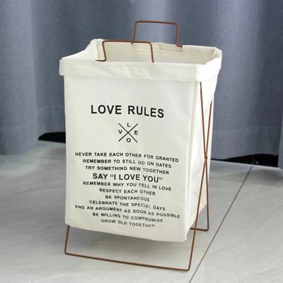 28L Sulankstomas skalbinių krepšelis su dangteliu Neperšlampamas medvilninis lininis skalbimo užvalkalas nešvariems drabužiams Vonios kambarys Skalbimo kambarys