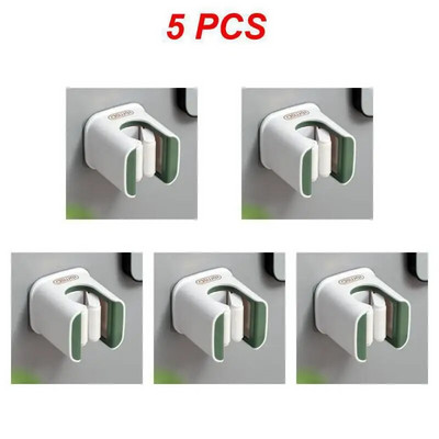 Držač za krpe Samoljepljivi stalak za metle Zidni nosač za krpe Četka za metenje Kuka za pohranu Organizator Kupaonski kuhinjski pribor