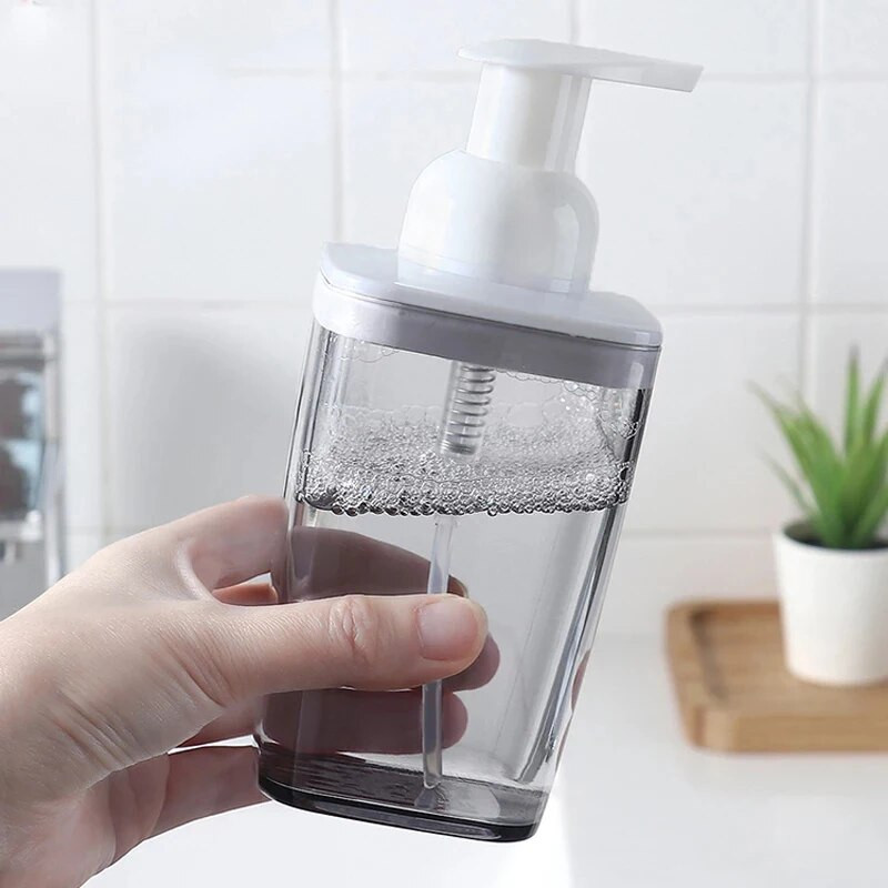Prozirne boce s pumpicom od pjene Kupaonica Sredstvo za čišćenje lica Dezinfekcijsko sredstvo za ruke Bočice sapuna Press Type Mousse dozator šampona 420 ml
